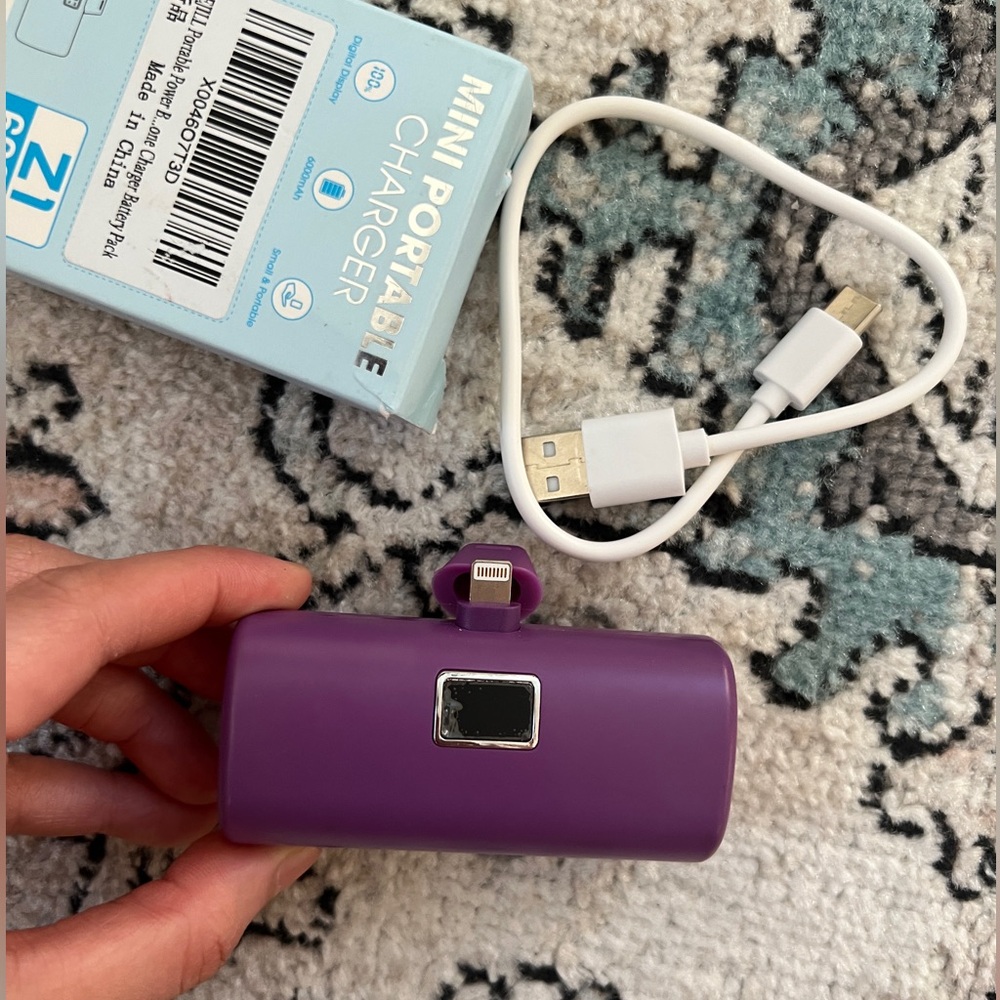 Mini Portable Charger 6000 mAh